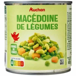 MACEDOINE LEGUMES AUCHAN 265G