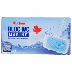 Auchan blocs wc solides...
