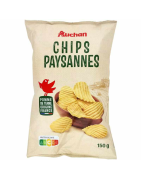 Auchan chips paysanne 150G