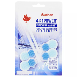 AUCHAN BLOC WC POWER DETARTRAN