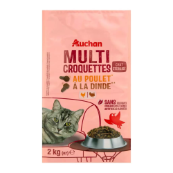 AUCHAN CROQUETTE STERILISE MUL