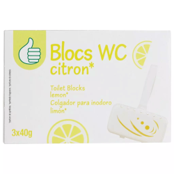 POUCE BLOC WC CITRON X3