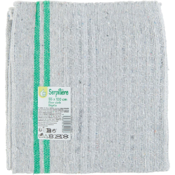 POUCE SERPILLIERE COTON GAUFRE