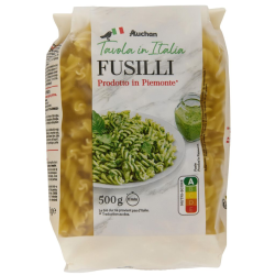 AUCHAN ITALIE FUSILLI 500G