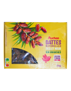 Dattes Deglet Nour avec tiges du dattier 2KG