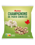 AUCHAN CHAMPIGNONS EMINCES 1KG