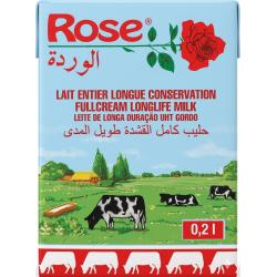 LAIT ROSE ENTIER 0.2L