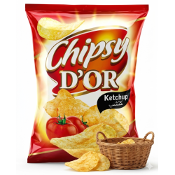CHIPS KETCHUP CHIPSY D'OR 12G