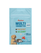 AUCHAN CHIOT MEDIUM MAXI CROQUETTE MULTI POULET 3KG
