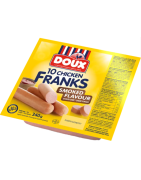 SAUCISSES FUMEES DOUX 340G
