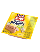 SAUCISSES POULET AIL DOUX 340G
