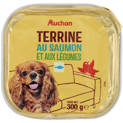 AUCHAN CHIEN SAUM LEG BQ300G