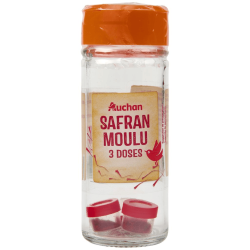 AUCHAN SAFRAN 3 DOSES 3G 