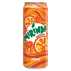 MIRINDA ORANGE CANETTE 250ML
