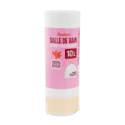 AUCHAN SACS POUBELLE SDB LIENS