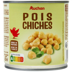 AUCHAN POIS CHICHES BOITE...