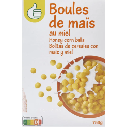POUCE BOUL DE MAIS MIEL 750G