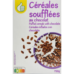 POUCE RIZ SOUFFLE CHOCOLAT 750