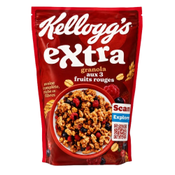 KELLOGG S EXTRA RED FRUITS 450