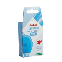 Auchan fil dentaire ciré à...