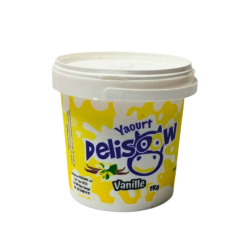 YAOURT VANILLE DELISOOW 1KG