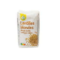 POUCE LENTILLES BLONDES 500G