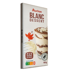 Auchan Choco Dessert Blanc...