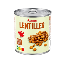 LENTILLE PREPARE 1/2 AUCHAN