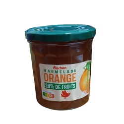 AUCHAN Marmelade d'orange 360g