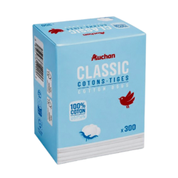 Auchan coton tige en papier...