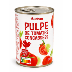 AUCHAN CONCAS TOMAT 400G