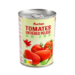 Auchan tomates entières...
