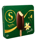 GLACE VANIL SENSATION BAT X4