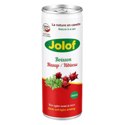 JUS BISSAP ROUGE DJ-E CAN250ML