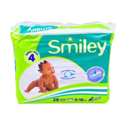 COUCHES SMILEY MAXI 9-18KG X28