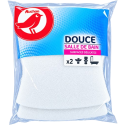 EPONGE SALLE DE BAIN AUCH 2PCS