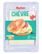 AUCHAN CHEVRE TRANCHES 150G