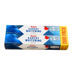 AUCHAN SET OF 2 INTENSE WHITEN