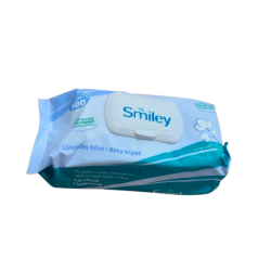 LINGETTES BEBE SMILEY X 100