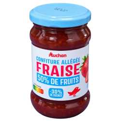 AUCHAN CONFITURE ALLEGEE...