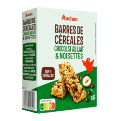 AUCHAN BARRES DE CEREALES...