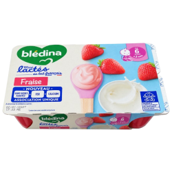 MINI LACT FRAISE BLEDIL 6X55G