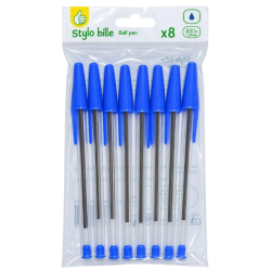 AUC STYLO BILLE BLEUE CLAS X8 S26-107-WRI-THU78967 