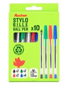 AUC LOT 10 STYLO BILLE ASSORT S26-107-WRI-AUC79021 