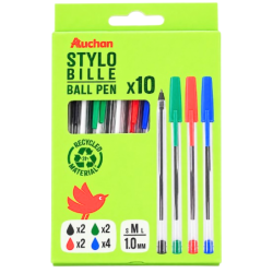 AUC LOT 10 STYLO BILLE ASSORT S26-107-WRI-AUC79021 