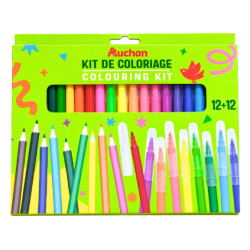AUC KIT COLORIAGE ASSORT X24 S25-107-WRI-AUC70295