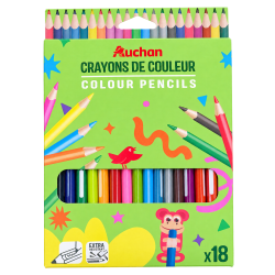 AUC CRAYON DE COULEUR ASS...