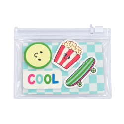 AUC KIT 4 GOMMES+POCHETTE ZIP S26-107-DRU-AUC77536