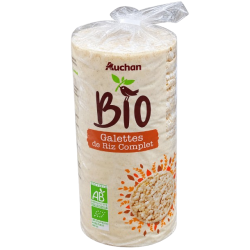AUCHAN BIO GALETTES DE RIZ...