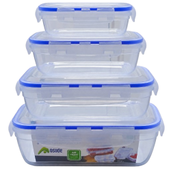 LOT DE 4 BOITE HERMETIQUE...